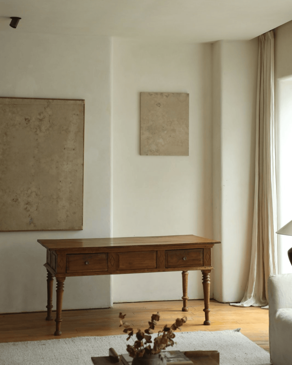 Indonesische Vintage-Teakholztische