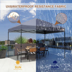 ABCCANOPY Robustes, einfach aufzubauendes Pop-up-Pavillonzelt für den Außenbereich