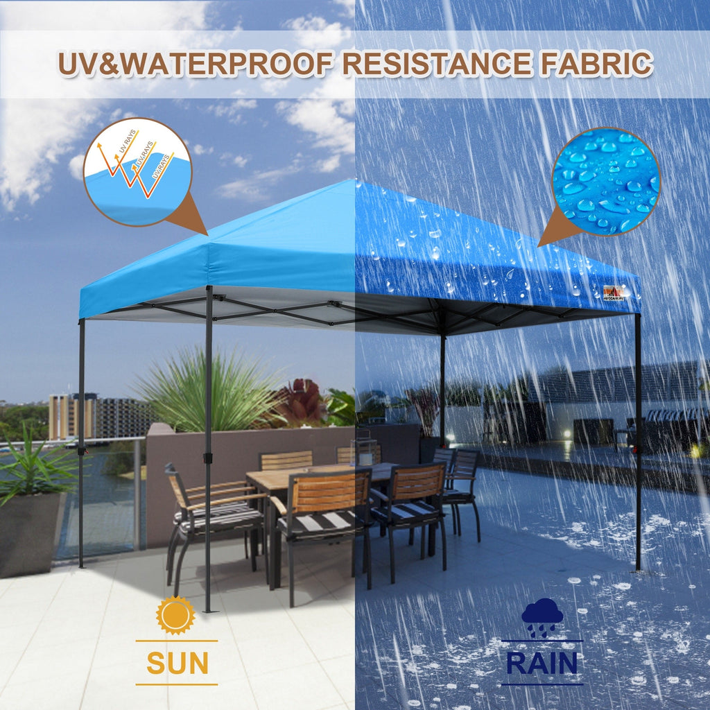 ABCCANOPY Robustes, einfach aufzubauendes Pop-up-Pavillonzelt für den Außenbereich