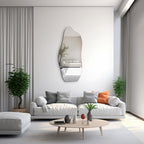 ALYA Asymmetrischer, unregelmäßiger Wandspiegel