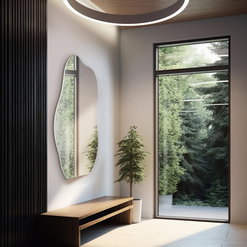 ALYA Asymmetrischer, unregelmäßiger Wandspiegel