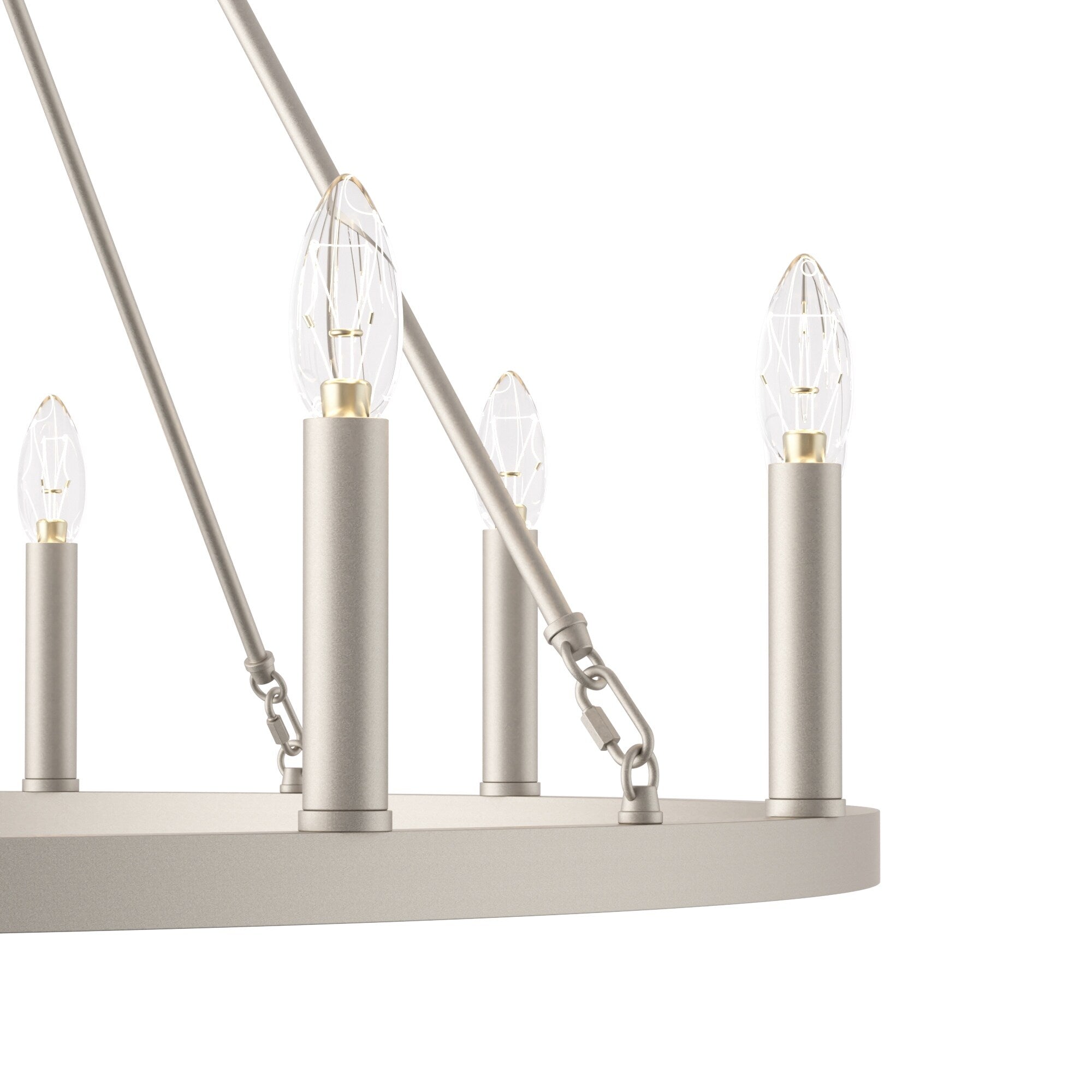 Acroma 12-flammiger Landhaus-Kronleuchter im Wagenrad-Design (40 Zoll) mit UL-Zertifizierung – 40 Zoll Durchmesser x 138 Zoll Höhe