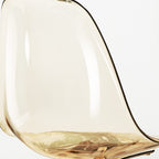 Drehbarer, höhenverstellbarer Bürostuhl aus Acryl ohne Armlehnen