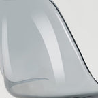 Drehbarer, höhenverstellbarer Bürostuhl aus Acryl ohne Armlehnen