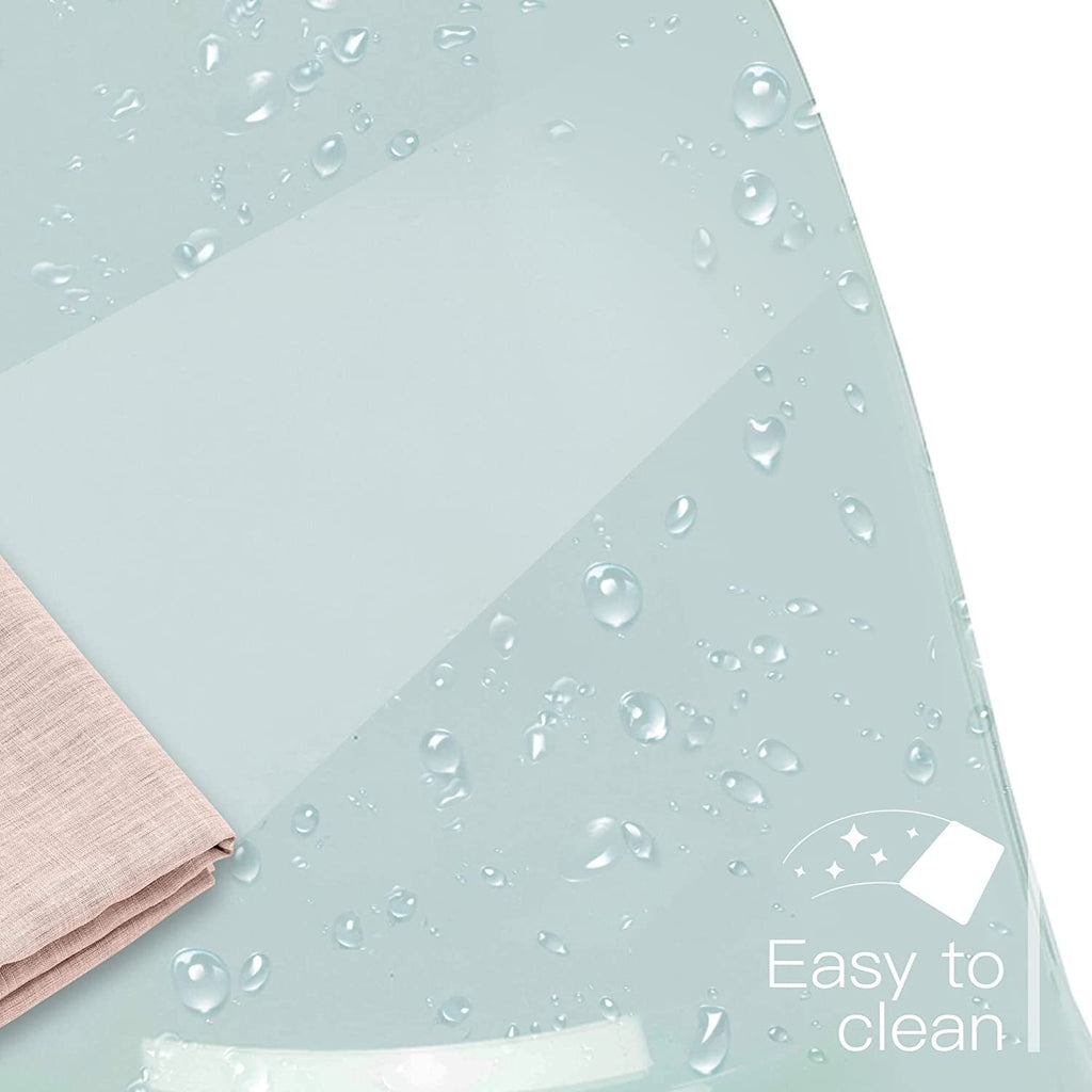 Drehbarer, höhenverstellbarer Bürostuhl aus Acryl ohne Armlehnen