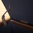 Adeco 50 Aufbewahrungshockerbank aus Kunstleder