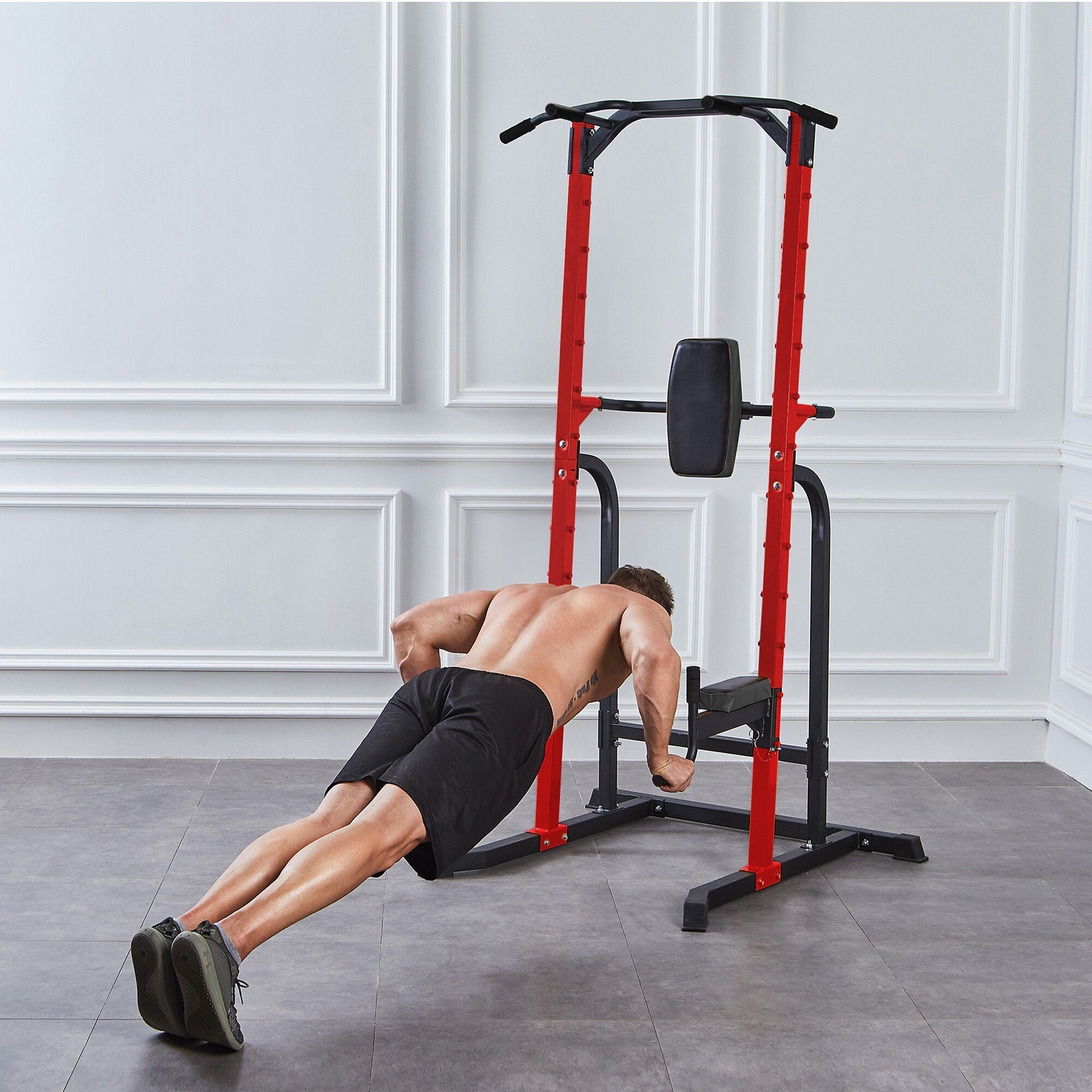 Ainfox Power Tower Multifunktions-Krafttrainingsturm für Zuhause