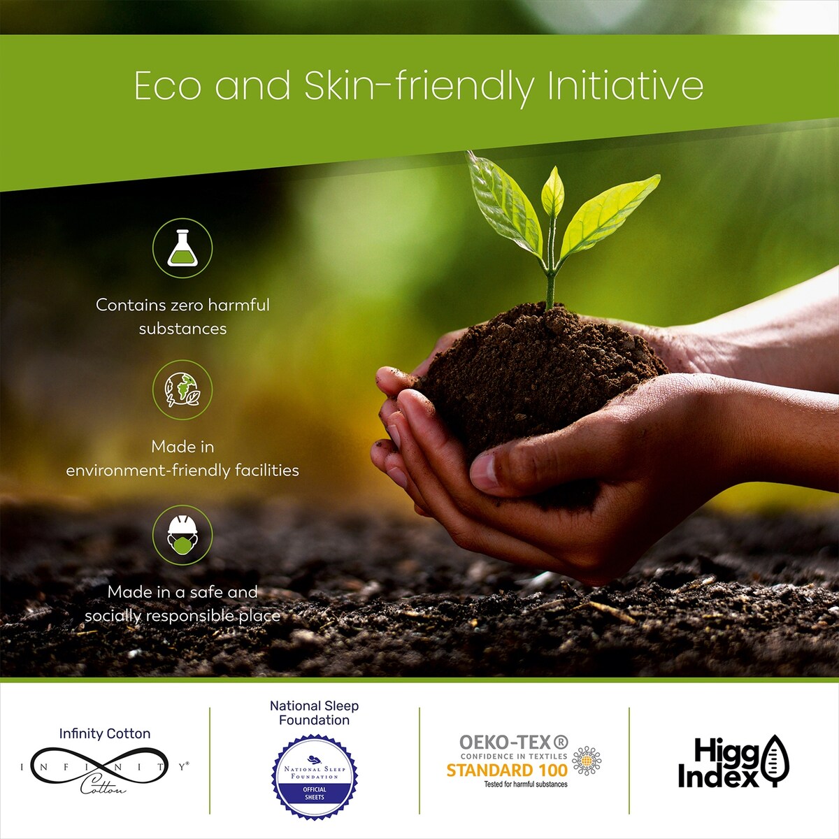 Aireolux Bettwäsche-Set aus ägyptischer Baumwolle mit 1000 Fäden pro Zoll – ultraweich und seidig.