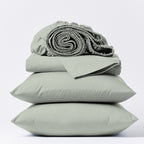 Aireolux Bettwäsche-Set aus ägyptischer Baumwolle mit 1000 Fäden pro Zoll – ultraweich und seidig.