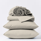 Aireolux Bettwäsche-Set aus ägyptischer Baumwolle mit 1000 Fäden pro Zoll – ultraweich und seidig.