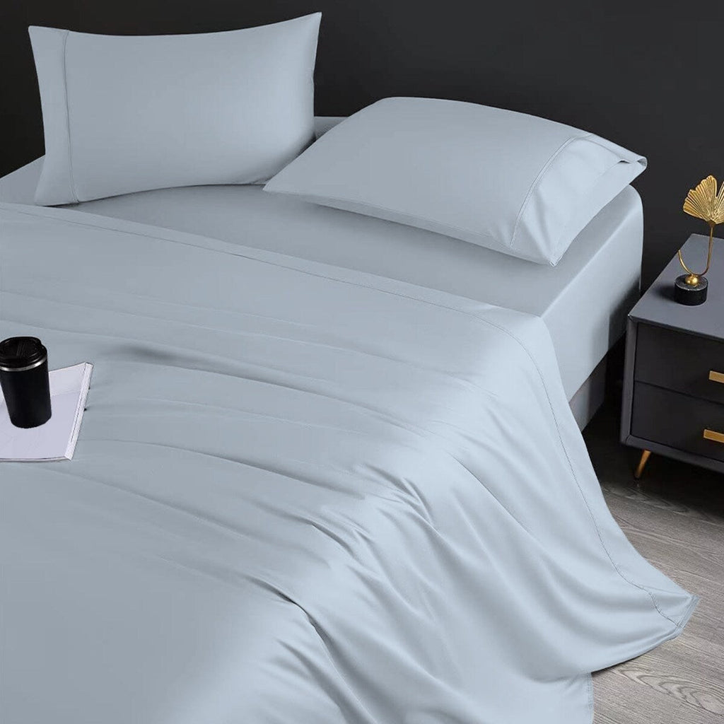 Aireolux Bettwäsche-Set aus ägyptischer Baumwolle mit 1000 Fäden pro Zoll – ultraweich und seidig.