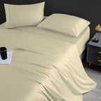 Aireolux Bettwäsche-Set aus ägyptischer Baumwolle mit 1000 Fäden pro Zoll – ultraweich und seidig.