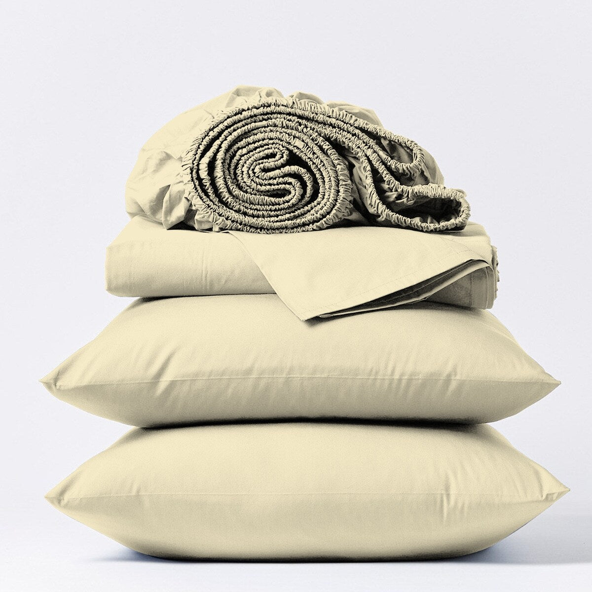 Aireolux Bettwäsche-Set aus ägyptischer Baumwolle mit 1000 Fäden pro Zoll – ultraweich und seidig.