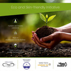 Aireolux Bettwäsche-Set aus ägyptischer Baumwolle mit 1000 Fäden pro Zoll – ultraweich und seidig.