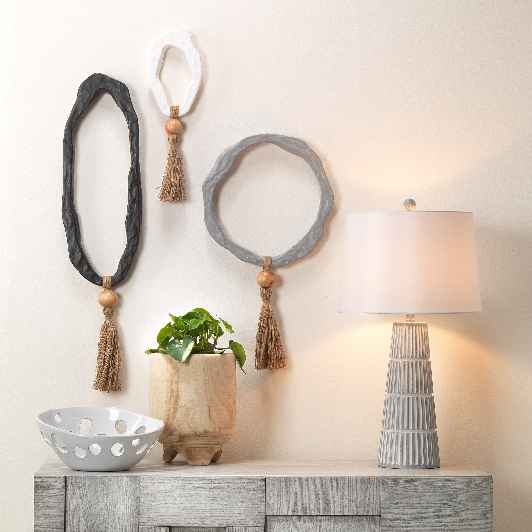 Alden Décor Nicolette Abstrakte Wandkunst