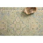 Alexander Home Handgeknüpfter traditioneller Mosaik-Wollteppich