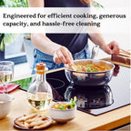 Alva Maestro 5-lagige Edelstahl-Saucierpfanne – 1,6 l, ungiftig