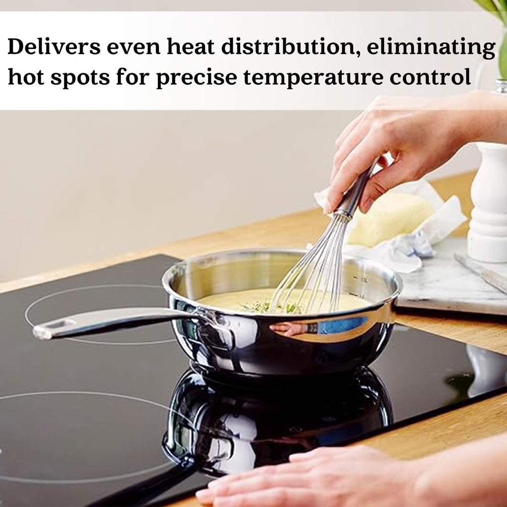 Alva Maestro 5-lagige Edelstahl-Saucierpfanne – 1,6 l, ungiftig