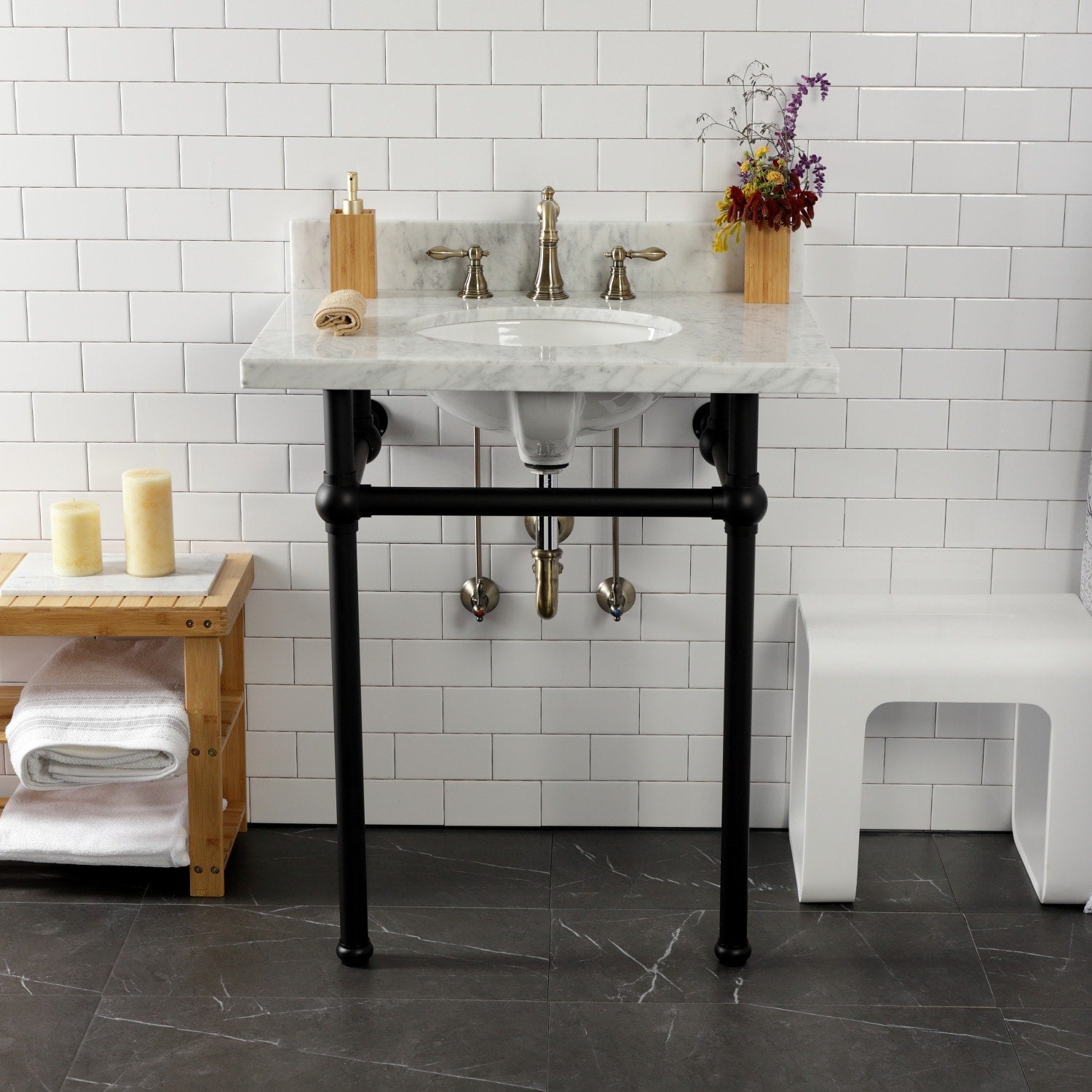 American Classic Weitverbreitete Badezimmerarmatur