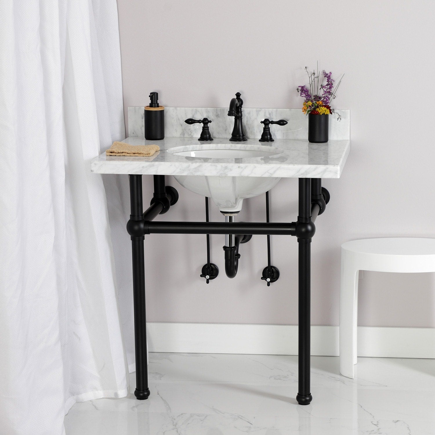 American Classic Weitverbreitete Badezimmerarmatur