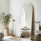 Dovelina Bogenförmiger Ganzkörper-Wandspiegel Standspiegel