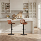 Art Leon höhenverstellbarer Drehhocker, 2er-Set