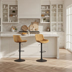 Art Leon höhenverstellbarer Drehhocker, 2er-Set