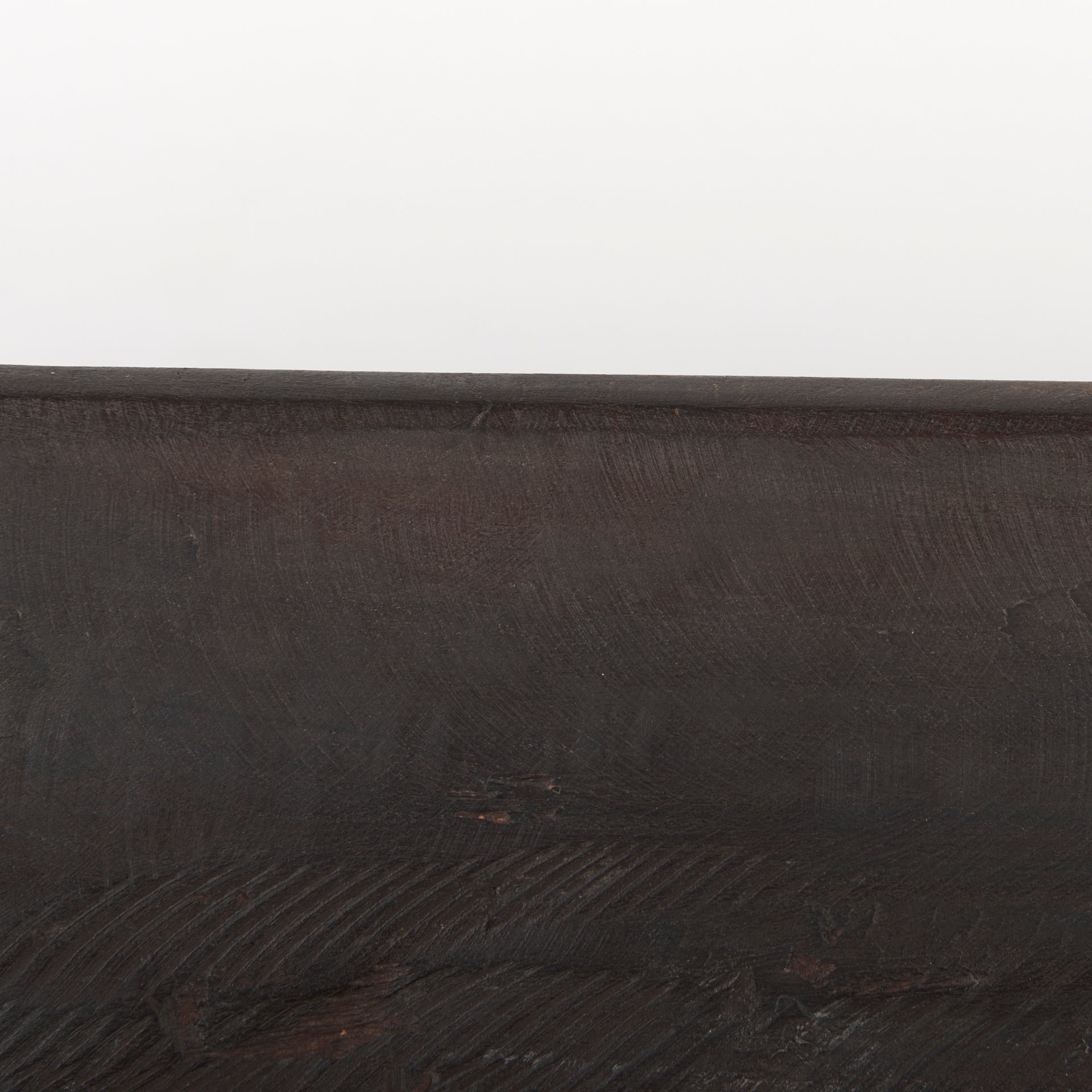 Athena Extra Large Längliche Schale aus recyceltem Holz in Schwarzbraun – 26,0 cm L x 10,0 cm B x 7,0 cm H