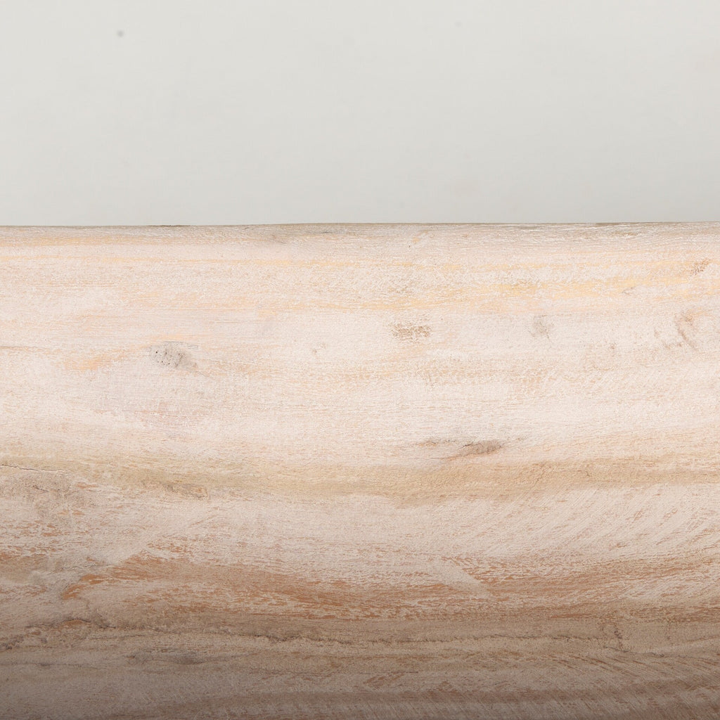 Athena Extra Large Längliche Schale aus recyceltem Holz in Schwarzbraun – 26,0 cm L x 10,0 cm B x 7,0 cm H