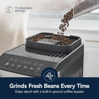 Automatische Espressomaschine mit manuellem Milchaufschäumer, integriertem Mahlwerk, ECAM29043SB