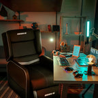 BOSSIN Ergonomischer Gaming-Sessel mit Liegefunktion aus PU-Leder für das Wohnzimmer