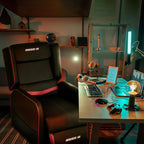 BOSSIN Ergonomischer Gaming-Sessel mit Liegefunktion aus PU-Leder für das Wohnzimmer