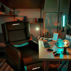 BOSSIN Ergonomischer Gaming-Sessel mit Liegefunktion aus PU-Leder für das Wohnzimmer