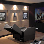 BOSSIN Ergonomischer Gaming-Sessel mit Liegefunktion aus PU-Leder für das Wohnzimmer