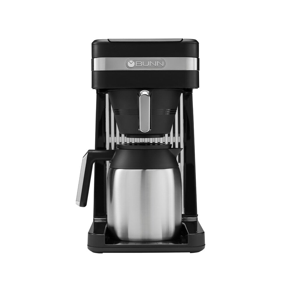 BUNN Speed ​​Brew CSB3T Kaffeemaschine für 10 Tassen, Schwarz/Silber