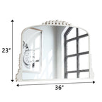 Bogenförmiger Wandspiegel, barocke Akzent-Spiegel - 36×23