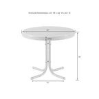 Crosley Bates 3-teiliges Gartenstuhlset – 84 cm B x 22 cm T x 35 cm H