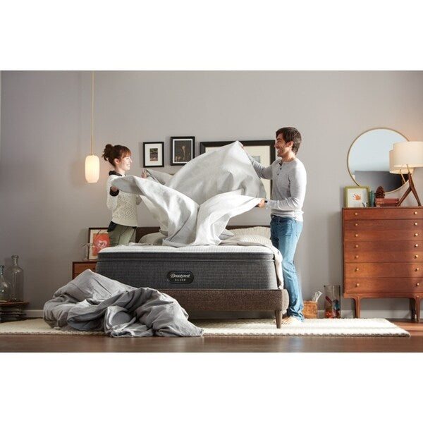 Beautyrest Silver BRS900-C 16-Zoll Medium Pillow Top Matratze