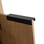 Beingnext 24/30/36 Waschtisch mit Waschbecken, freistehender Waschtisch mit Soft-Close-Tür und verstellbarem Regal