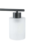 Bellevue Lydia 3-flammige Badezimmer-Waschtischleuchte, 23 Zoll breit, mit mattiertem