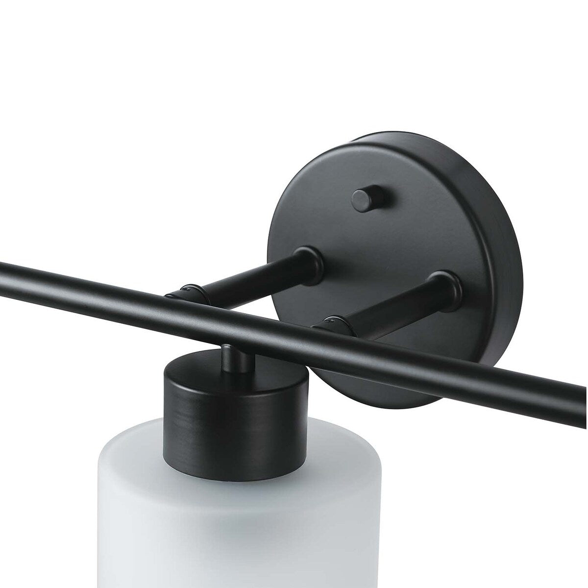 Bellevue Lydia 3-flammige Badezimmer-Waschtischleuchte, 23 Zoll breit, mit mattiertem