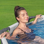 Bestway Steel Pro MAX 10'x30 Runder Aufstellpool für den Außenbereich mit Pumpe - 10 Fuß x 30 Zoll.