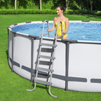 Bestway Steel Pro MAX Runder Aufstellpool mit Pumpe und Abdeckung
