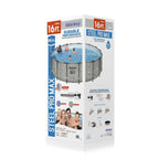 Bestway Steel Pro MAX Runder Aufstellpool mit Pumpe und Abdeckung