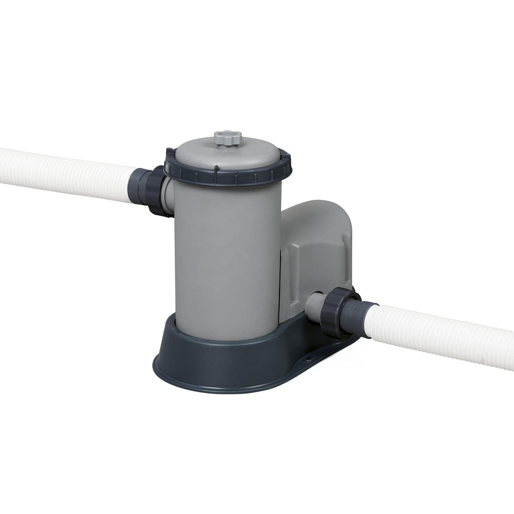 Bestway Steel Pro MAX Runder Aufstellpool mit Pumpe und Abdeckung