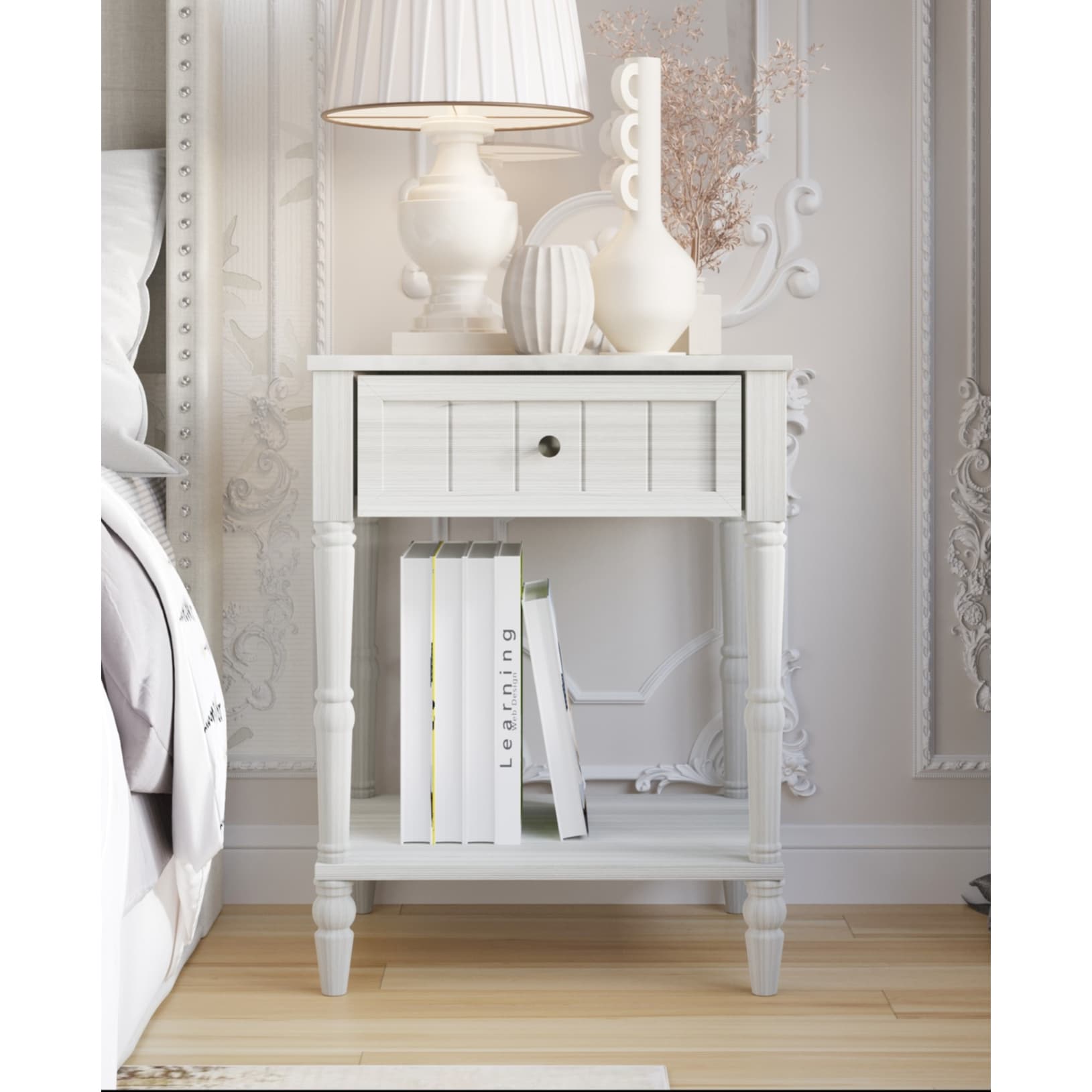 Billy Polsterbett mit 2 Nachttischen