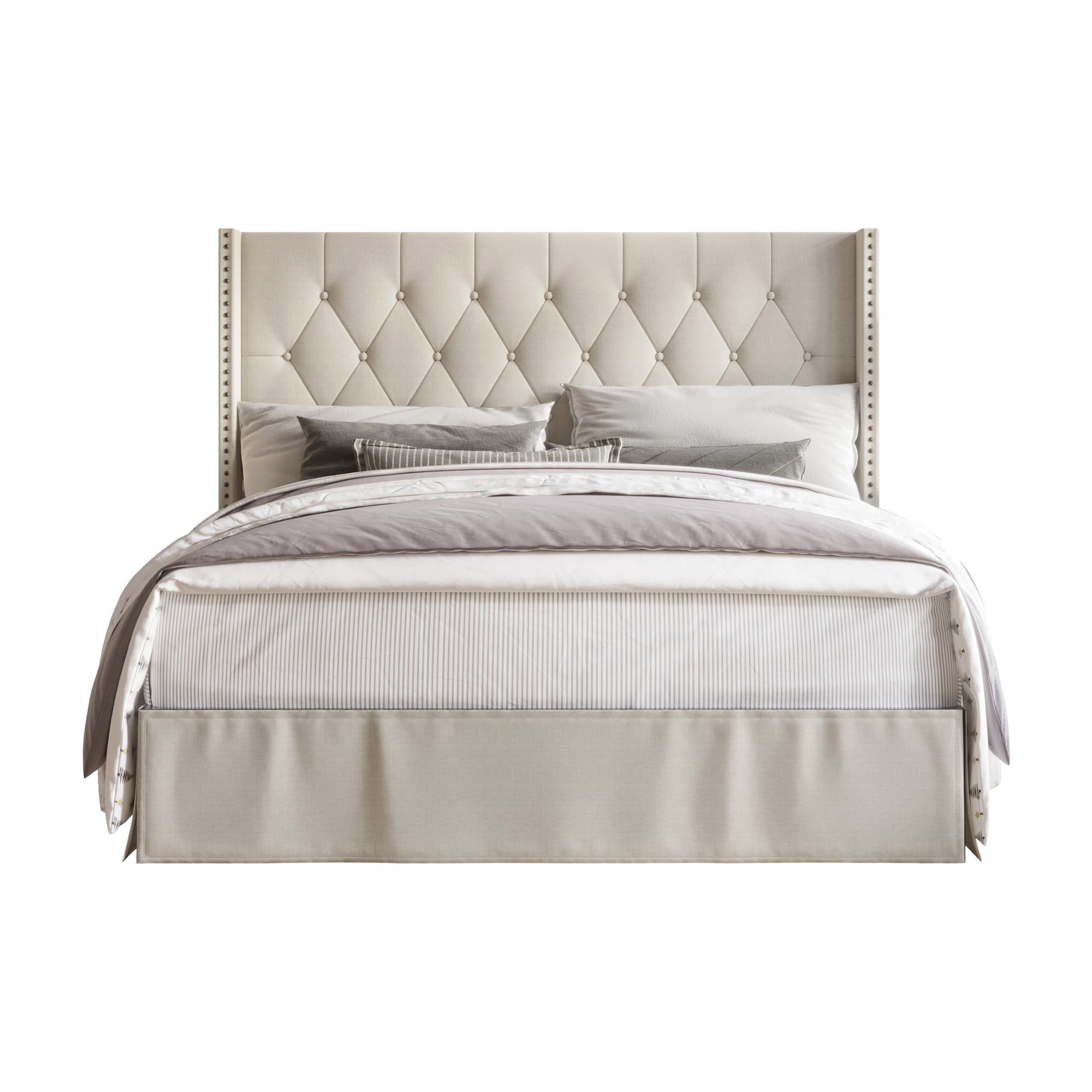 Billy Polsterbett mit 2 Nachttischen