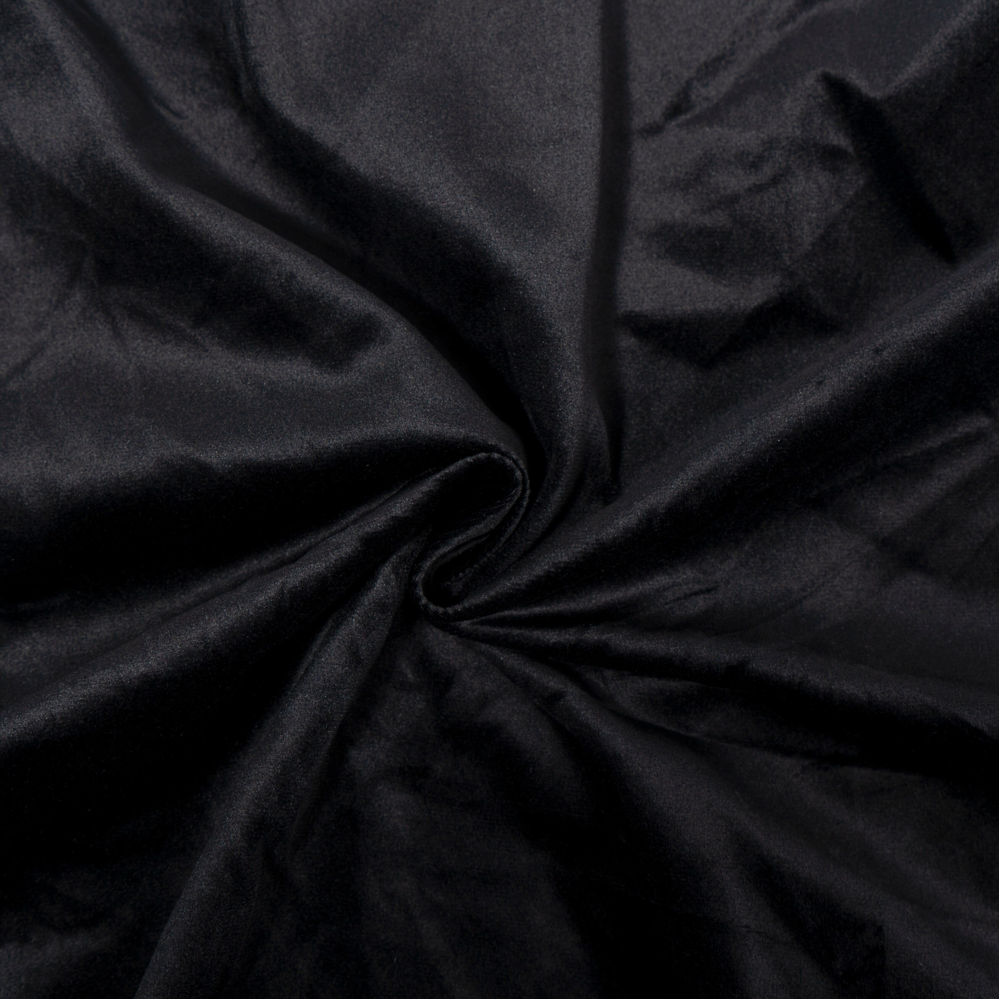 Schwarzes 63,8 cm langes 3-in-1-Samtsofa mit Ausziehfunktion und seitlichem Stauraum für das Wohnzimmer