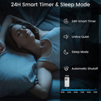 Bossin 8000 BTU (Ashrae), 5000 BTU (SACC) 3-in-1 tragbare Klimaanlagen mit Fernbedienung, leiser tragbarer Klimakühler für Räume – 880 V