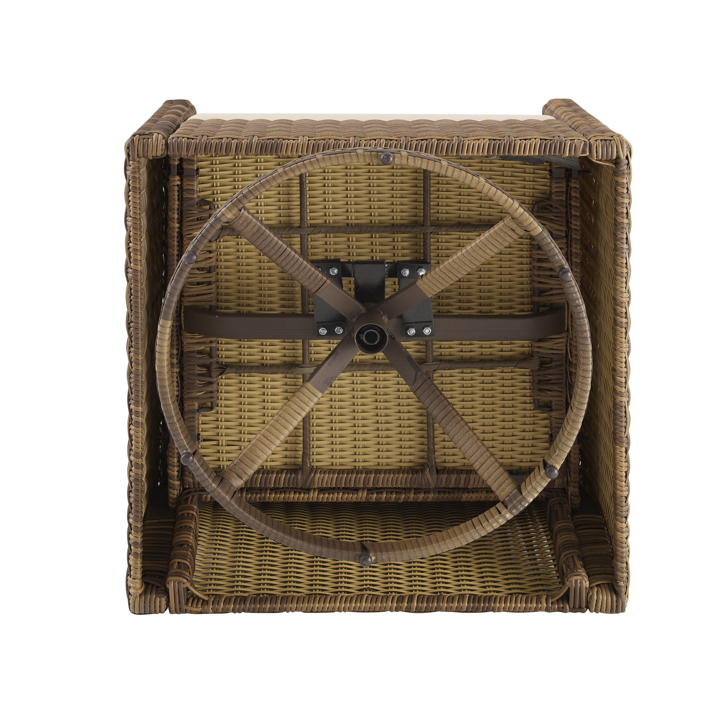 Crosley Bradenton 5-teiliges Drehsessel- und Sofa-Set